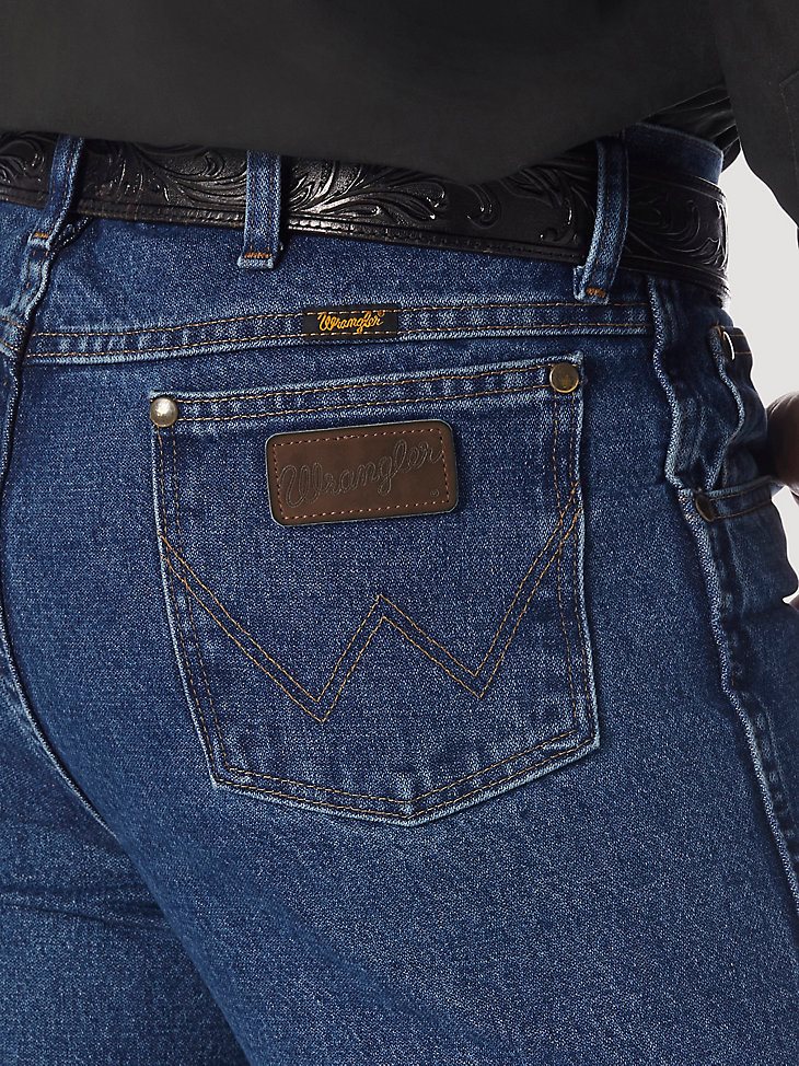 Premium Performance Cowboy Cut Slim Fit Jean in Dark Stone