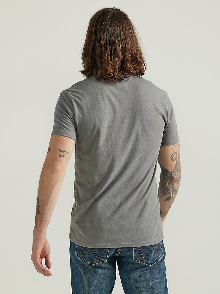 Men's Desert Bronco T-Shirt in Pewter