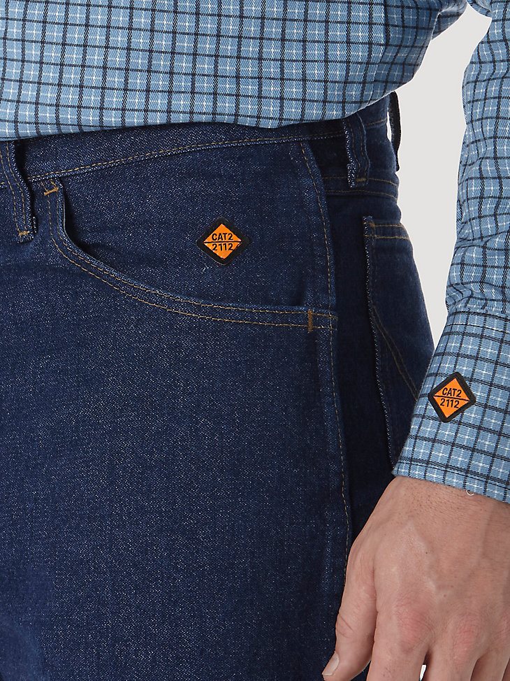 Wrangler FR Flame Resistant Relaxed Fit Jean in PREWASH
