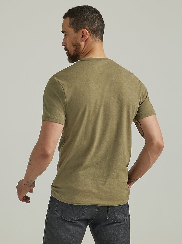 Men's Cactus Forest Graphic T-Shirt in Burnt Olive