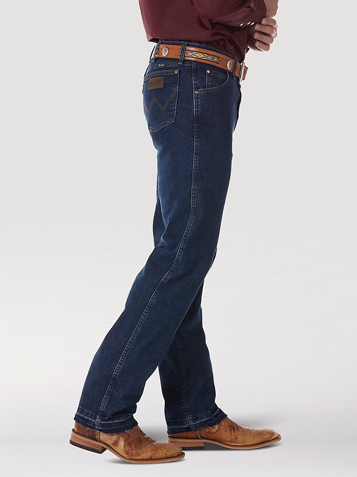Premium Performance Cowboy Cut Advanced Comfort Wicking Regular Fit Jean in Midnight Rinse