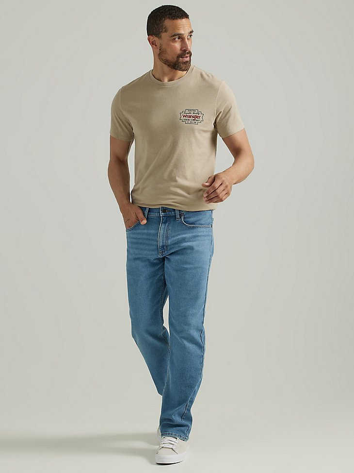 Men's Durable Quality Graphic T-Shirt in Trench Coat