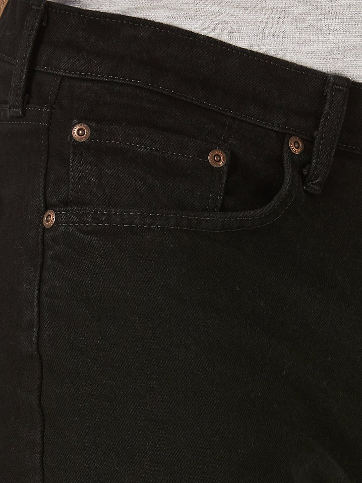 Men's Wrangler Authentics Relaxed Jean Short in Jet Black