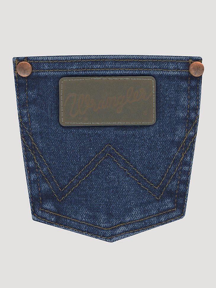 Little Boy's Wrangler Cowboy Cut Original Fit Active Flex Jean in Stonewash