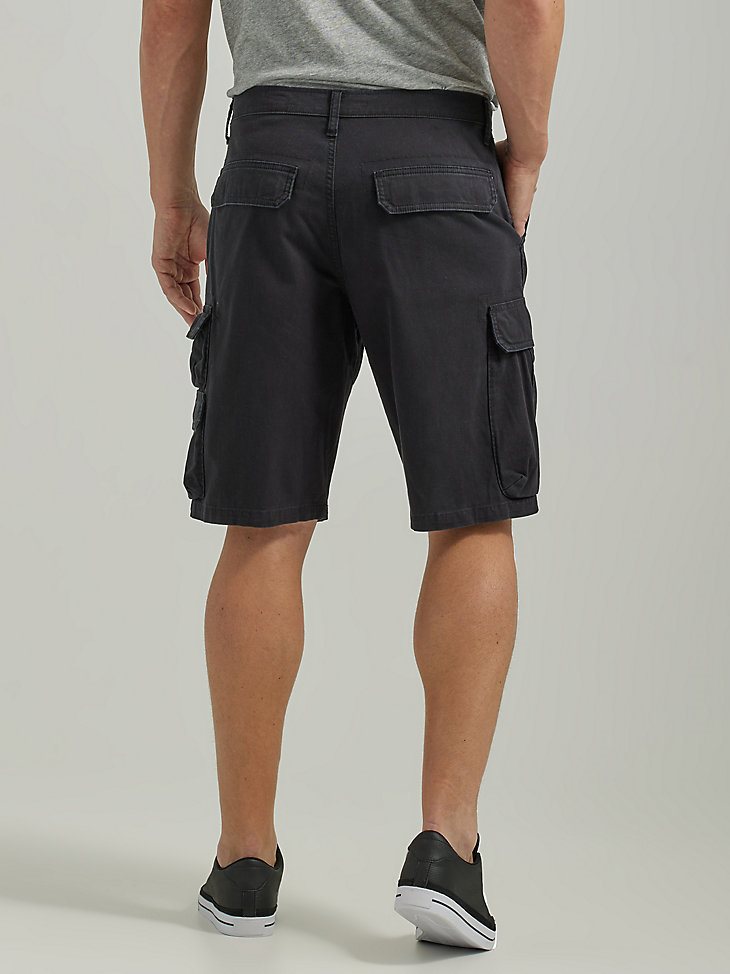 Wrangler Men's Five Star Premium Stacked Cargo Short in Black