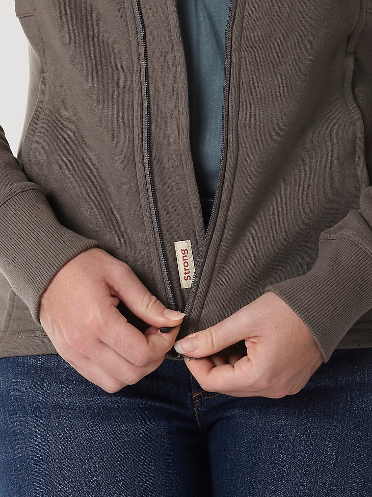 Women's Wrangler RIGGS Workwear Work Jacket in Charcoal