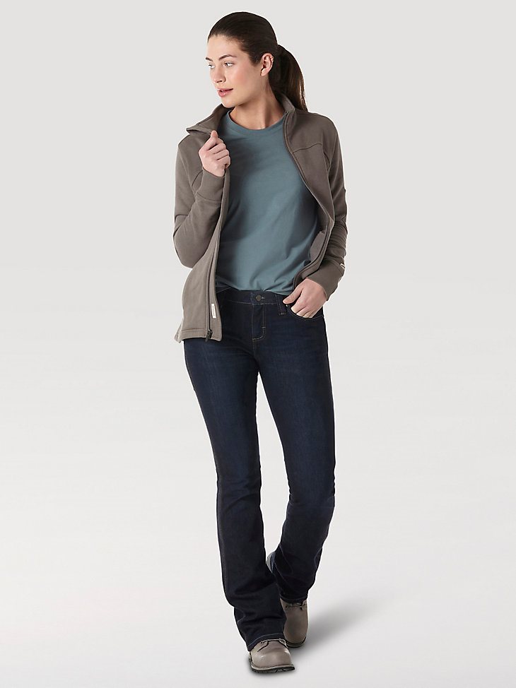 Women's Wrangler RIGGS Workwear Work Jacket in Charcoal