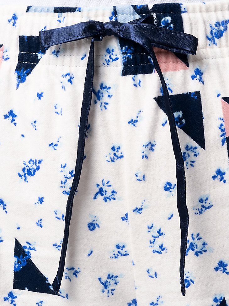 Women's Floral Sleep Set in Blue