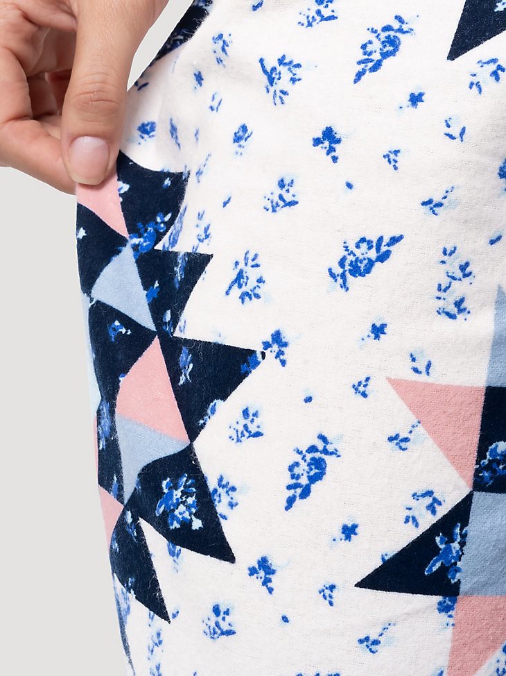 Women's Floral Sleep Set in Blue