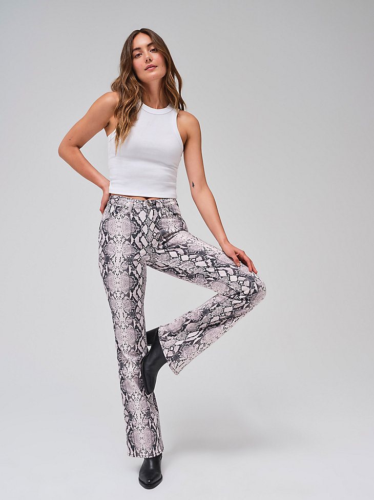 Women's Snake Print Westward Jean in Multi