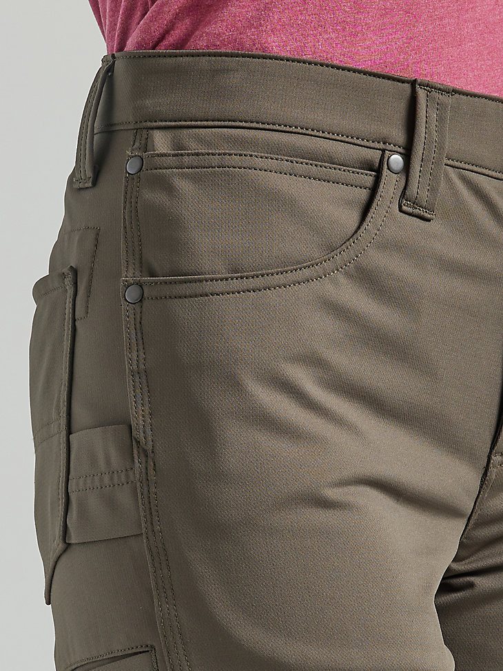 Women's Wrangler RIGGS Workwear Techno Knit Utility Work Short in Loden