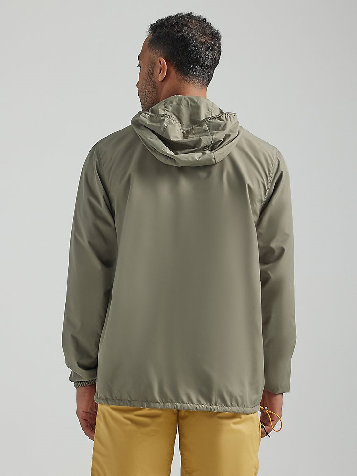 ATG By Wrangler Men's Reversible Windbreaker in Dusty Olive
