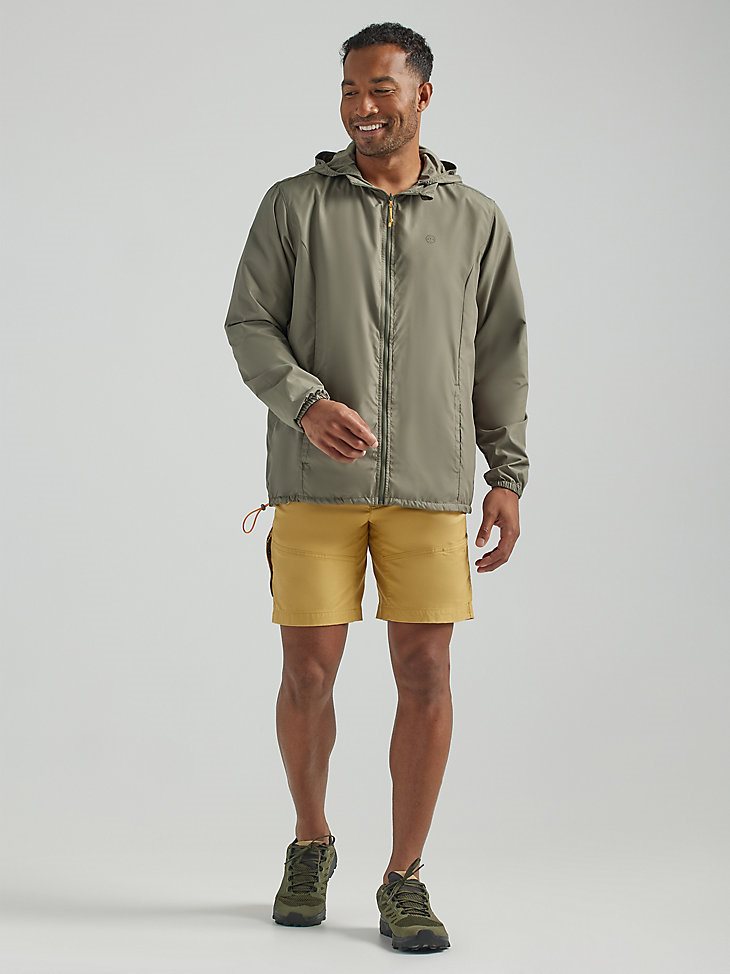 ATG By Wrangler Men's Reversible Windbreaker in Dusty Olive