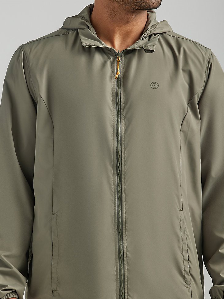 ATG By Wrangler Men's Reversible Windbreaker in Dusty Olive
