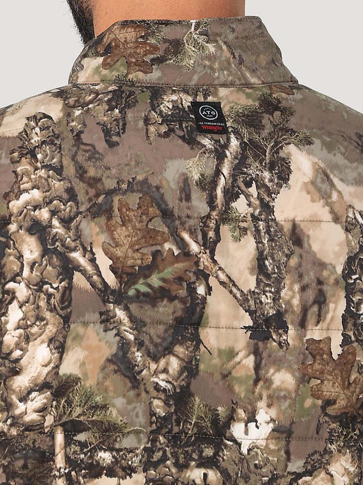 ATG Hunter Men's Mid Layer Vest in Warmwoods Camo