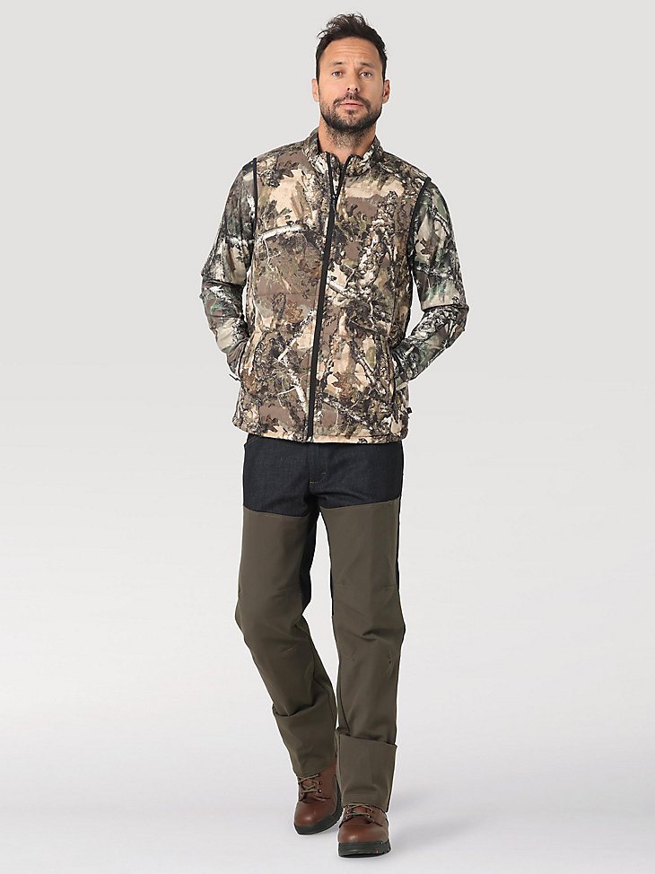 ATG Hunter Men's Mid Layer Vest in Warmwoods Camo