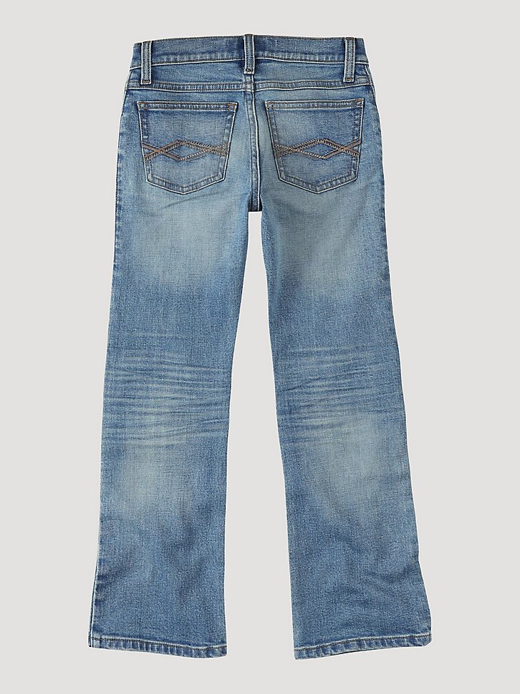 Boy's Wrangler 20X No. 42 Vintage Bootcut Slim Fit Jean (4-20) in Shade