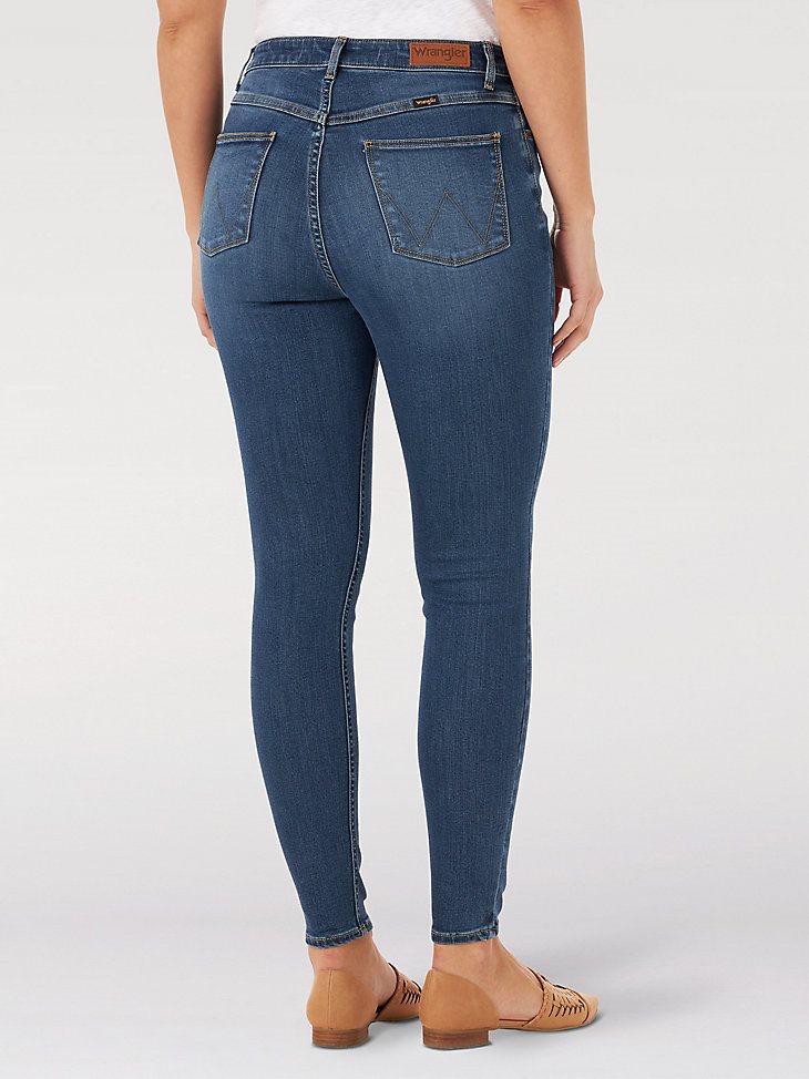 Women's Wrangler High Rise Unforgettable Skinny Jean in Marina