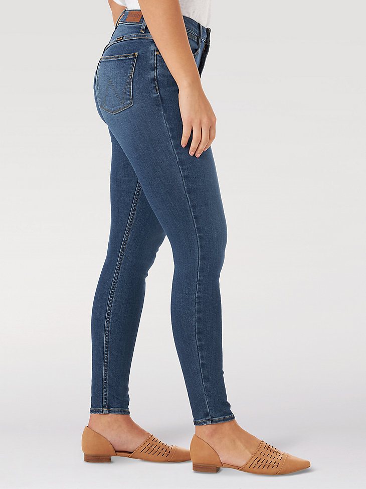 Women's Wrangler High Rise Unforgettable Skinny Jean in Marina