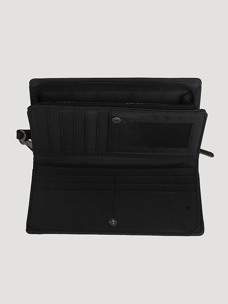 Women's Southwestern Wristlet in Black
