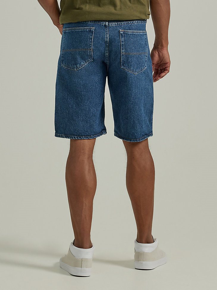 Men's Wrangler Authentics Relaxed Jean Short in Stonewash Dark