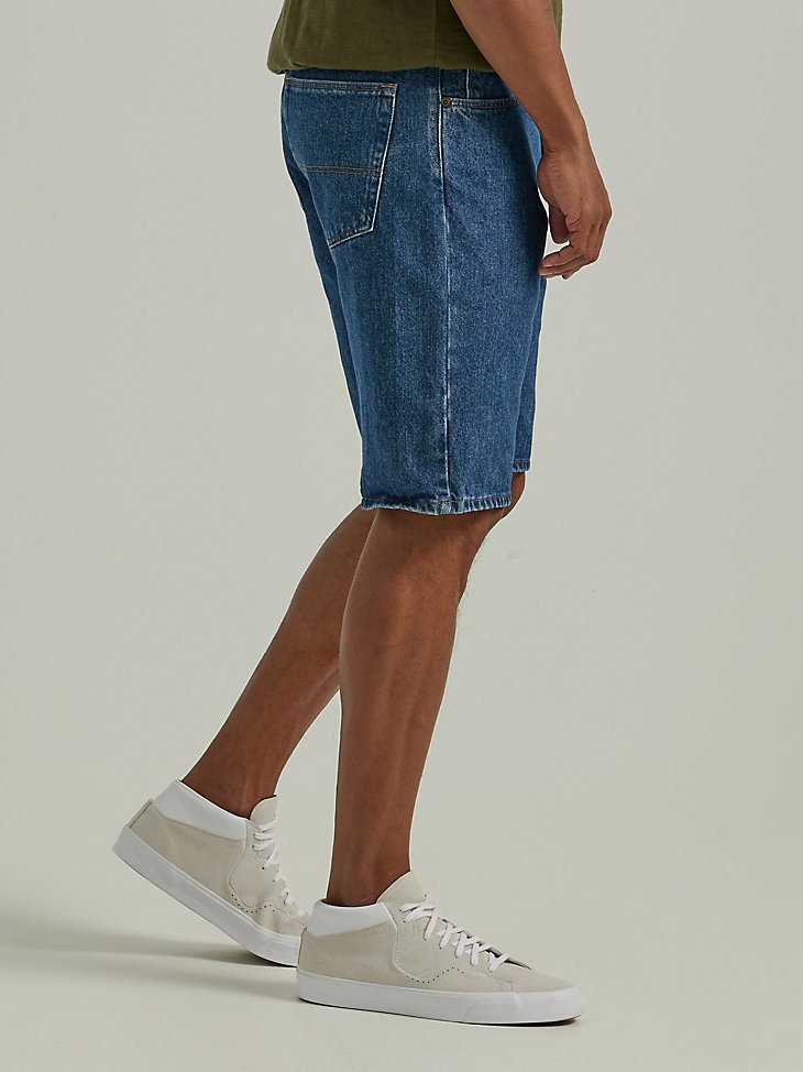 Men's Wrangler Authentics Relaxed Jean Short in Stonewash Dark