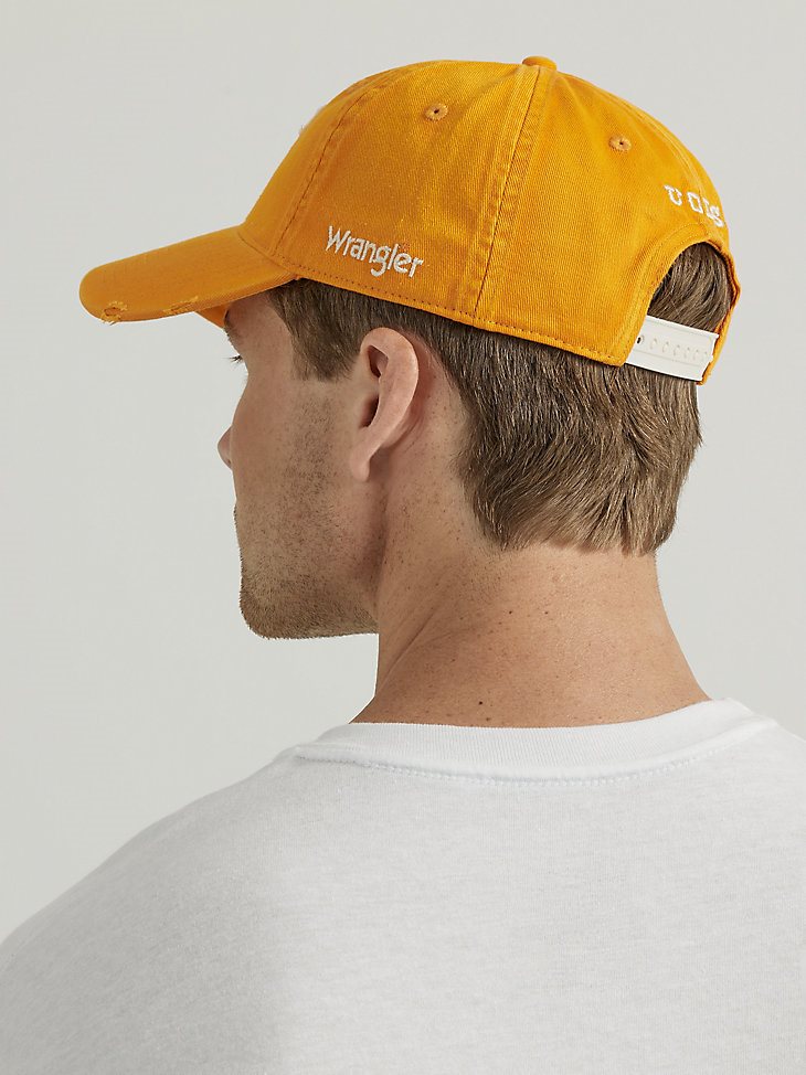 Wrangler Collegiate Distressed Vintage Baseball Cap in University of Tennessee