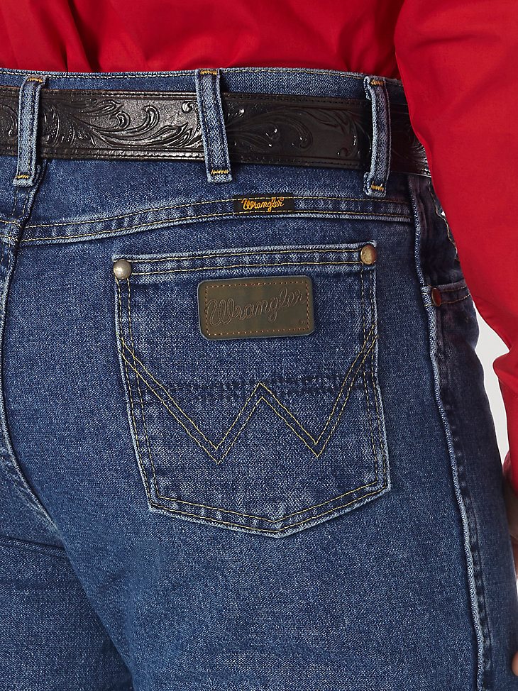 George Strait Cowboy Cut Slim Fit Jean in Heavyweight Stone Denim