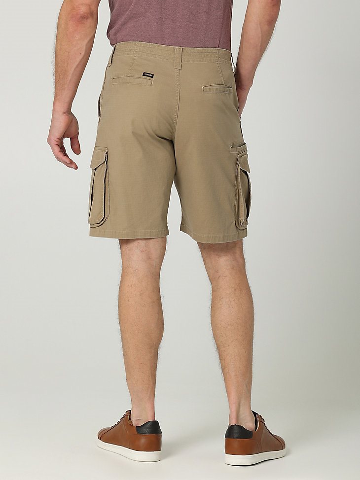Men's Free To Stretch Ripstop Cargo Short in Petrified Oak