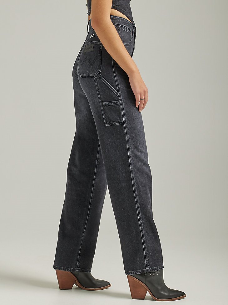 Women's Relaxed Carpenter Mom Jean in Celeste