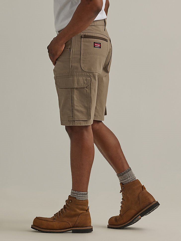 Wrangler Workwear Ranger Cargo Short in Dark Khaki