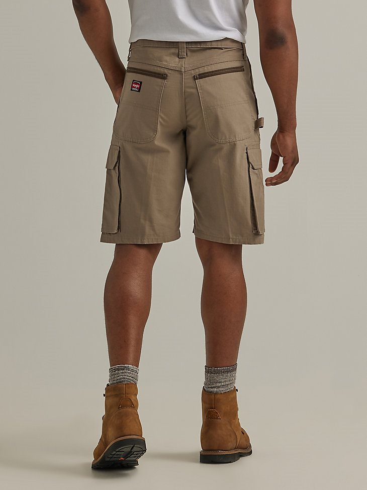 Wrangler Workwear Ranger Cargo Short in Dark Khaki