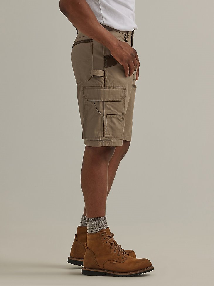 Wrangler Workwear Ranger Cargo Short in Dark Khaki