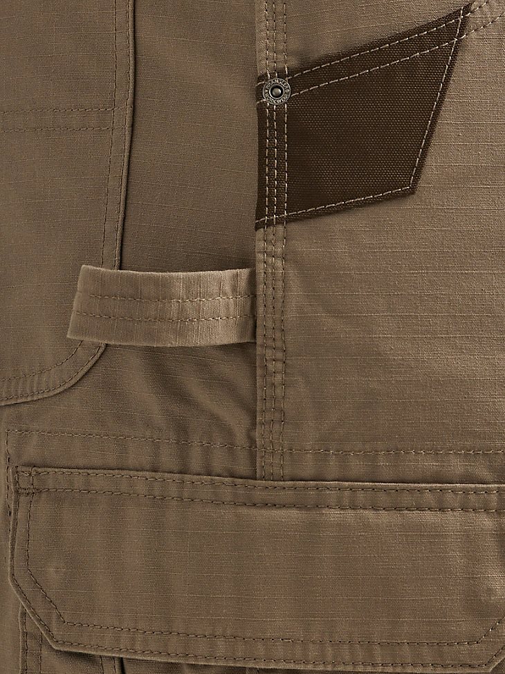 Wrangler Workwear Ranger Cargo Short in Dark Khaki