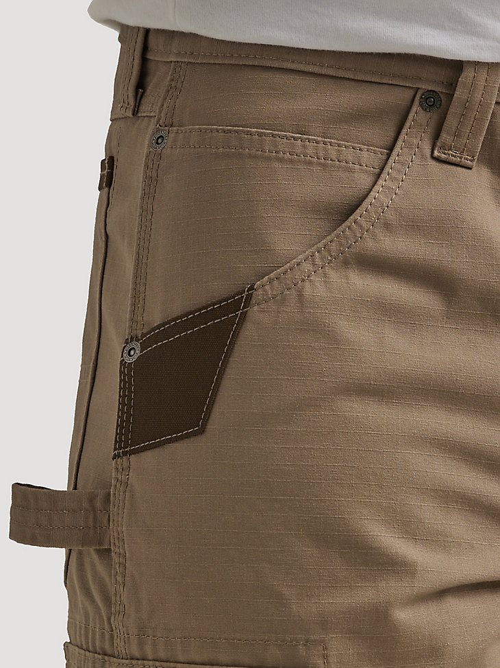 Wrangler Workwear Ranger Cargo Short in Dark Khaki