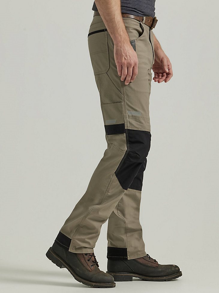 Wrangler RIGGS Workwear Technical Carpenter Pant in Dark Khaki