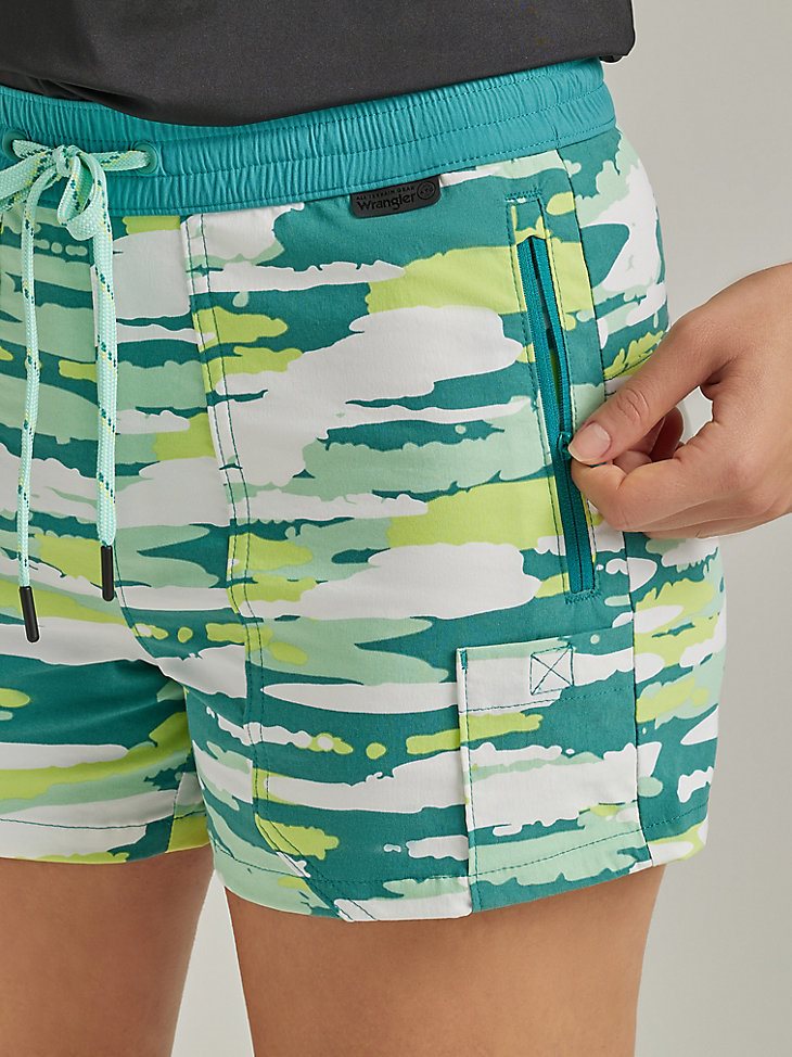 ATG By Wrangler Women's Tide Short in Ocean Camo