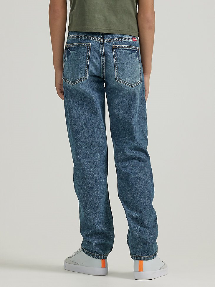 Boy's Relaxed Fit Tapered Jean (4-7) in Outlaw Blue