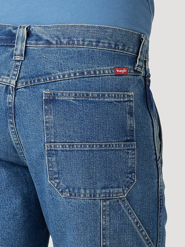 Men's Wrangler Five Star Premium Carpenter Shorts in Vintage Tint