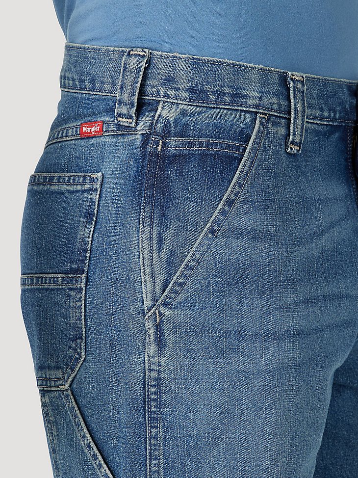 Men's Wrangler Five Star Premium Carpenter Shorts in Vintage Tint