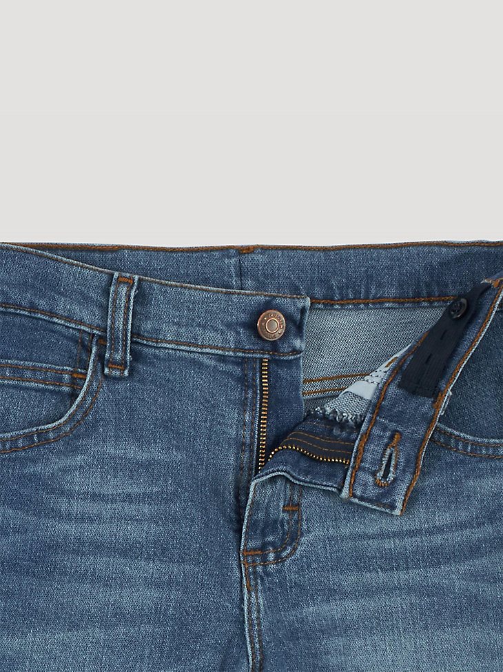 Boy's Wrangler Five Star Flex Straight Leg Jean (8-16) in True Indigo