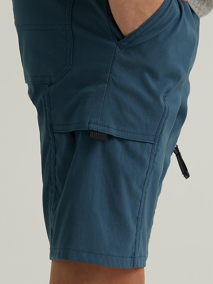 Boy's Tech Short in Orion Blue