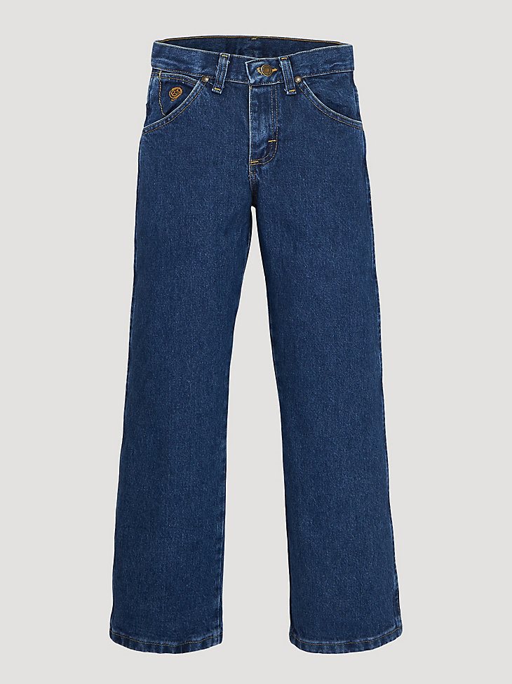 Toddler Boy's George Strait Original Cowboy Cut Jean in Heavyweight Stone Denim