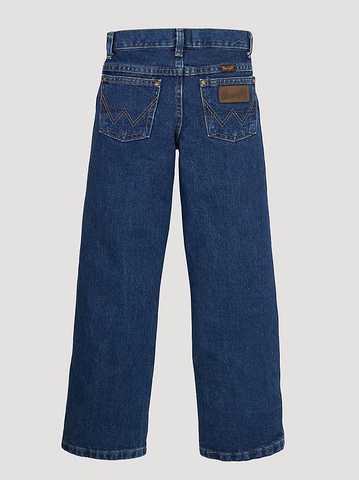 Toddler Boy's George Strait Original Cowboy Cut Jean in Heavyweight Stone Denim