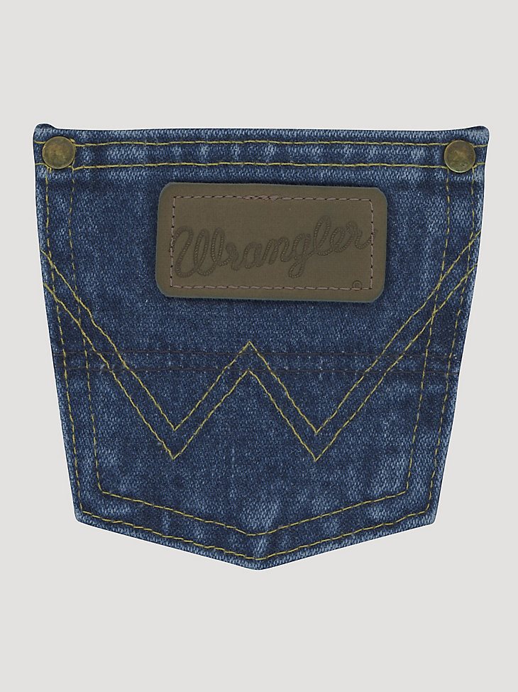 Toddler Boy's George Strait Original Cowboy Cut Jean in Heavyweight Stone Denim