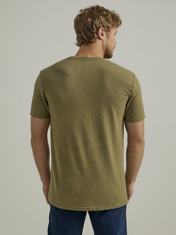 Men's Stay True Graphic T-Shirt in Burnt Olive