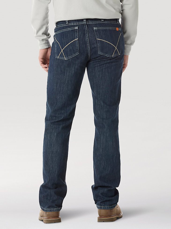 Men's Wrangler 20X FR Flame Resistant Boot Jean in WD Wash