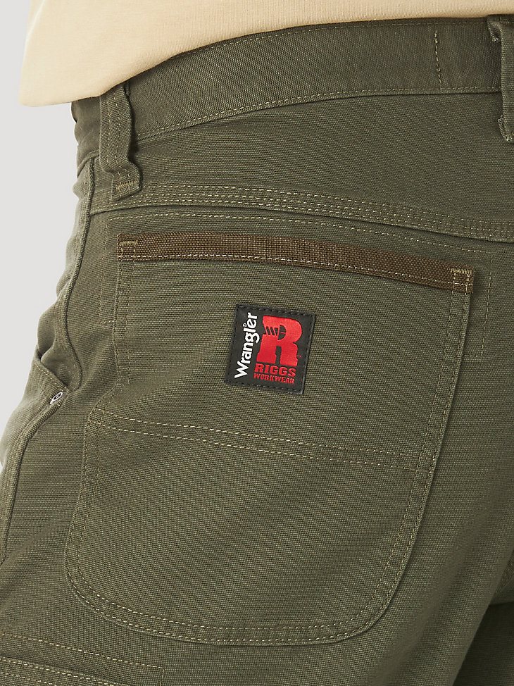 Wrangler RIGGS Workwear Stretch Ranger Cargo Short in Loden