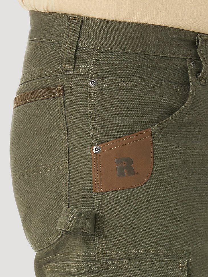 Wrangler RIGGS Workwear Stretch Ranger Cargo Short in Loden