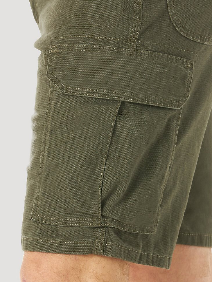Wrangler RIGGS Workwear Stretch Ranger Cargo Short in Loden